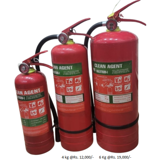 Fire Extinguisher Halotron Clean Agent
